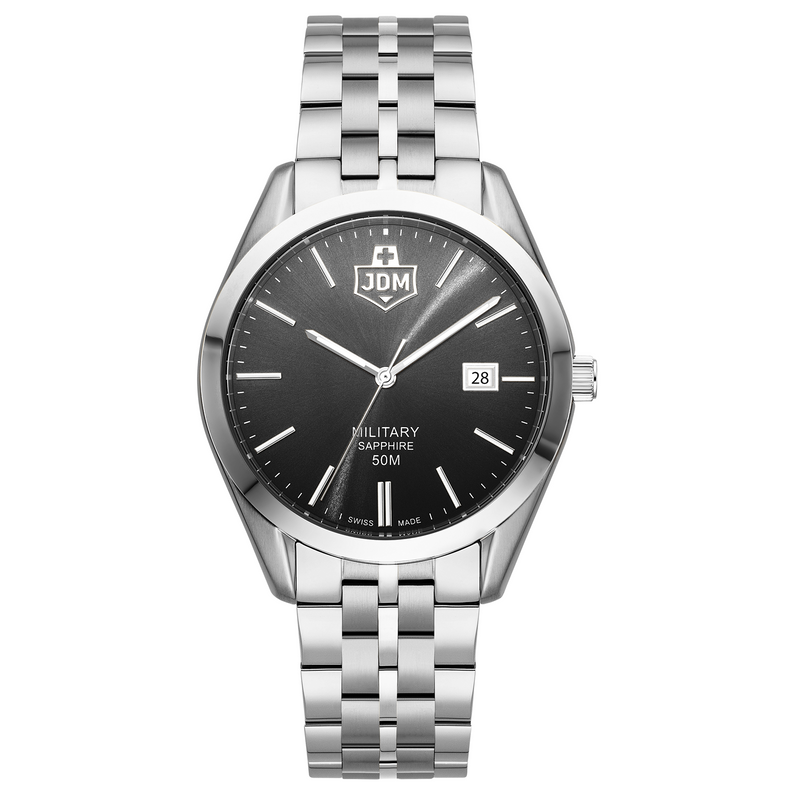 JDM Military Interlaken Gents Black Sunray Men's Watch JDM-WG023-03-zoom-