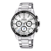 Festina Timeless Chrono herren Uhr Silber F20560/1