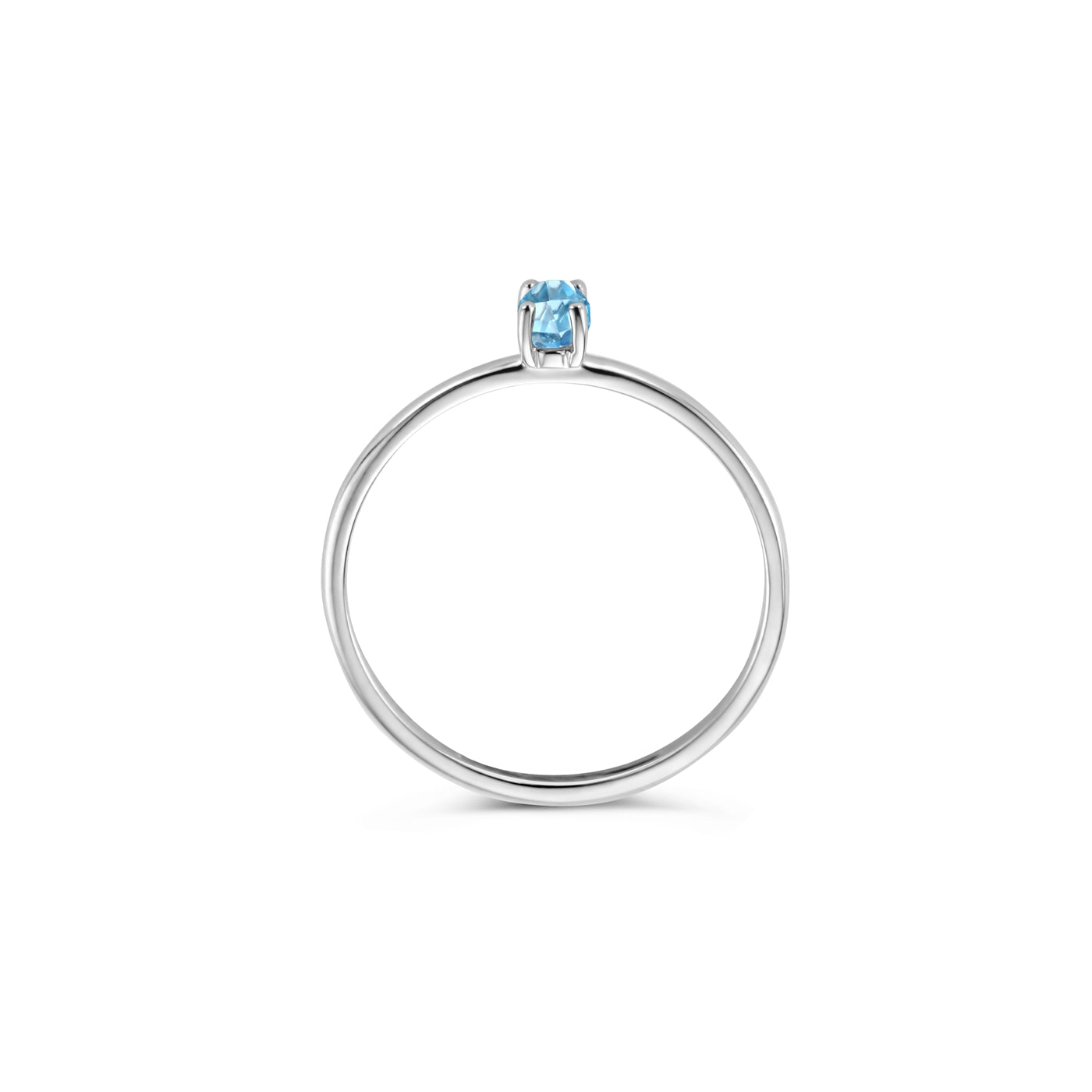 Blush 14 Carat Whitegold Ring 1204WBT/56