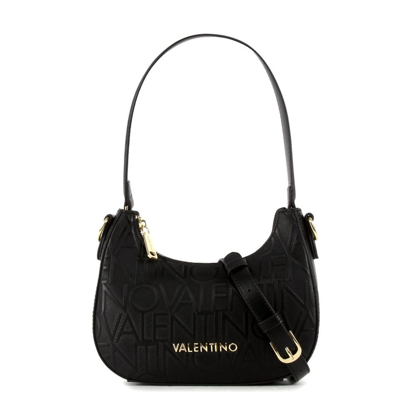 Valentino Bags Gynevra Re Schwarze Hobo Bag VBSA6808NERO-zoom-