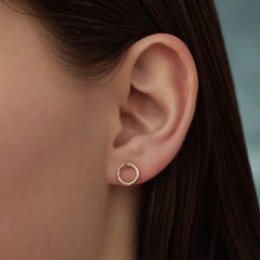 Beloro Jewels La Rinascente Velia 9 carat gold Ear Studs BO360040