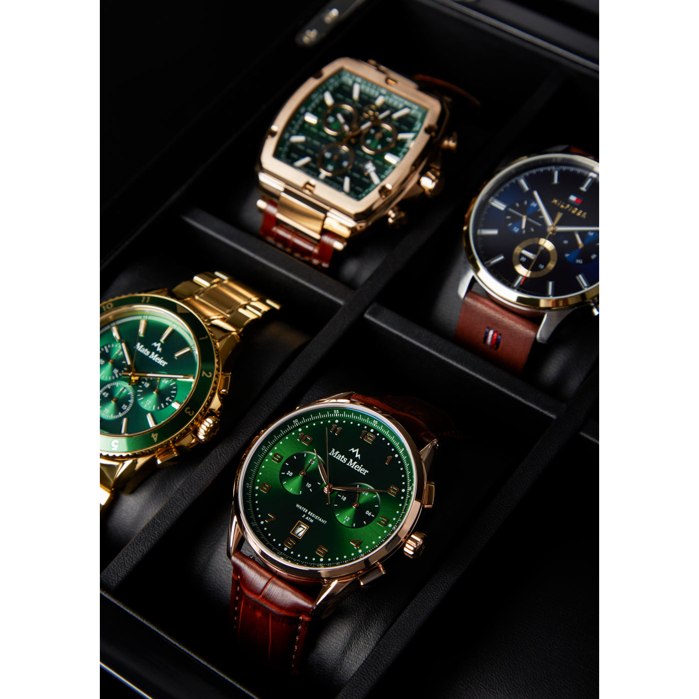 Mats Meier Mont Vélan Chrono Green/Brown Watch MM10002