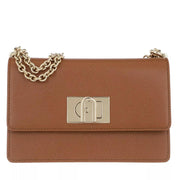 Furla 1927 Brown Leather Shoulder Bag 2001-A0151043