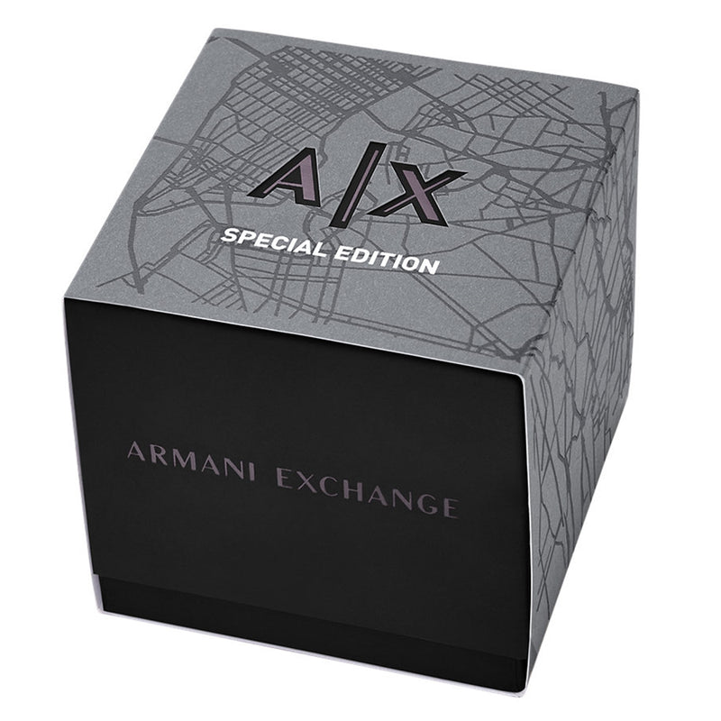 Armani Exchange Sync Round Brown Dial Watch AX4293-zoom-