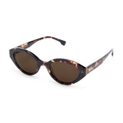 Isabel Bernard La Villette Rosaire Braun Tortoise Oval Sonnenbrille IB400002-04-14