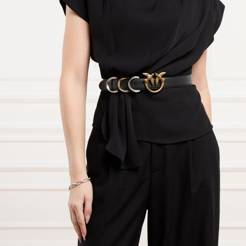 Pinko damen Gürtel Schwarz 103419-A1UB-Z99Q-M-zoom-