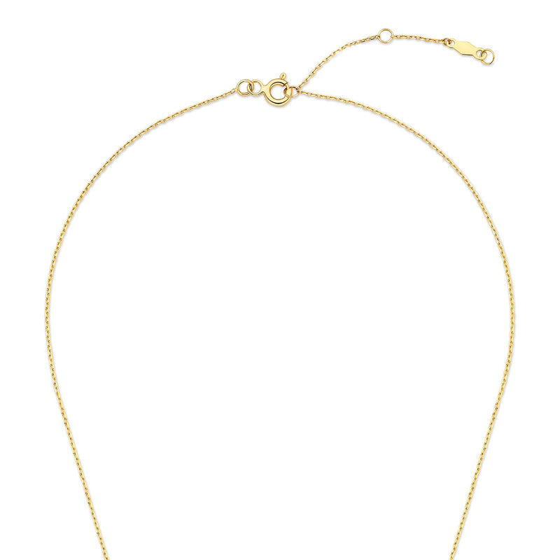Isabel Bernard De la Paix Flavie 14 Karat gold necklace with diamond 0.03 carat IBD350027-zoom-