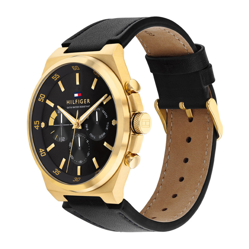 Tommy Hilfiger Dexter herren Uhr Schwarz TH1792086-zoom-