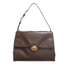 Furla Domus Brown Leather Shoulder bag 2001-A0629206