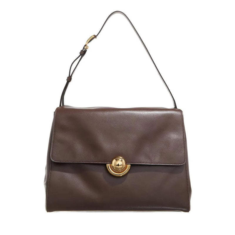 Furla Domus Brown Leather Shoulder bag 2001-A0629206-zoom-