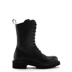 Isabel Bernard Vendôme Myrthe Black Calfskin Lace-up boots IB53008-01-36