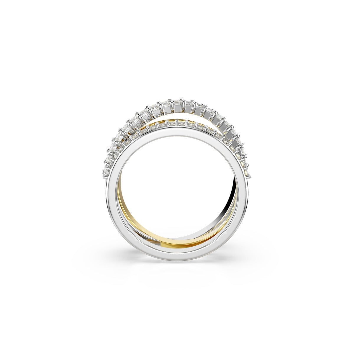 Swarovski Hyperbola Multi-coloured Ring 5689730