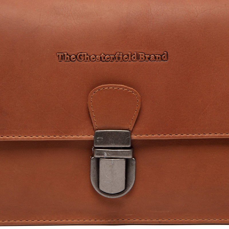 The Chesterfield Brand Lucca Leather Cognac Shoulder Bag C48.127031-zoom-