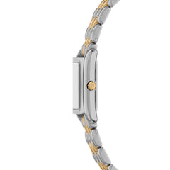 Michael Kors Essex Rectangular White Dial Watch MK4999