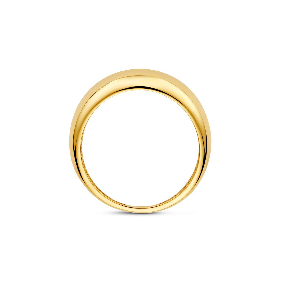 Beloro Jewels Della Spiga Dome 9 karat gold ring BO330047-52