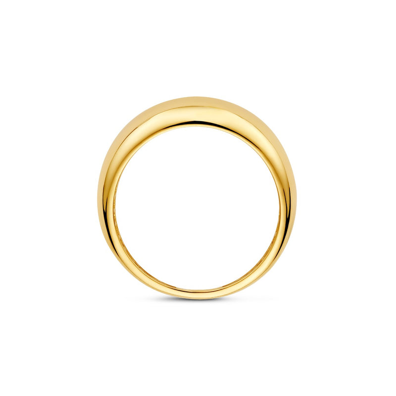 Beloro Jewels Della Spiga Dome 9 karat gold ring BO330047-52-zoom-
