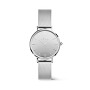 Daniel Wellington Petite&Quadro Mini Reflection Silberne Damenuhr DW00100796