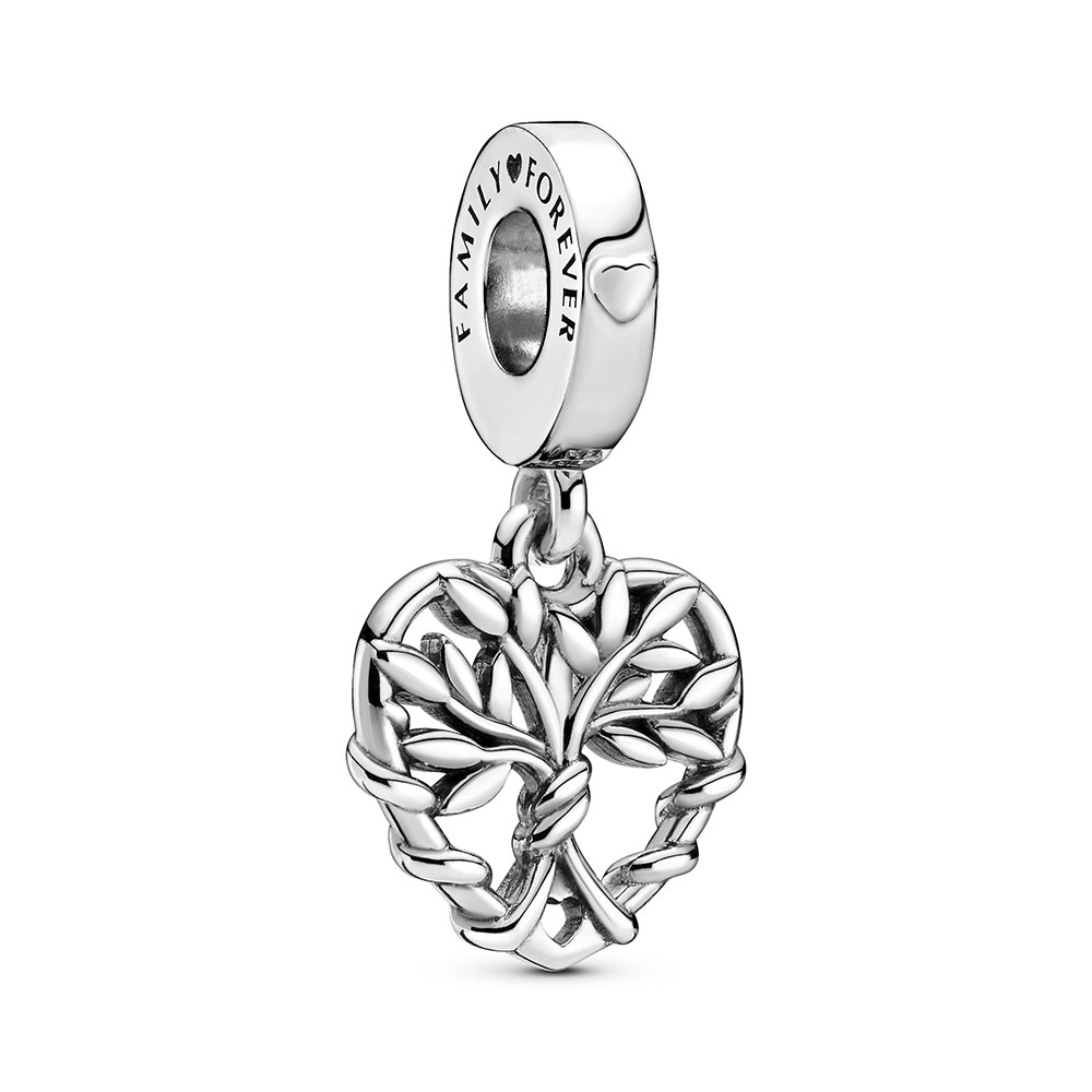 Pandora Passions 925 Sterling Silver Family Tree Heart Charm 799149C00