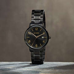 Olympic Henri Zwart Heren Horloge 2002-OL80HZZ001