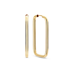 Beloro Jewels La Rinascente Ellisa 9 carat gold Hoop Earrings BO360058