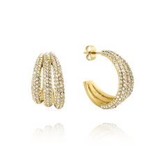 Mockberg Kenza Gold Plated Aurelia Earrings MB1849