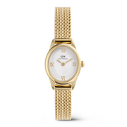 Daniel Wellington Ophelia Mini Mesh White Goldfarben Damenuhr DW00100939