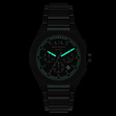 Armani Exchange Sync Round Black Dial Watch AX4294