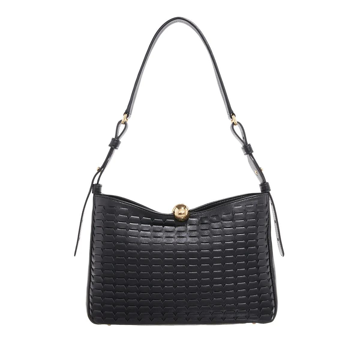 Furla Sfera Black Leather Shoulder bag 2001-A0630139