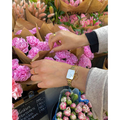 Daniel Wellington Quadro Link Gold Watch DW00100622