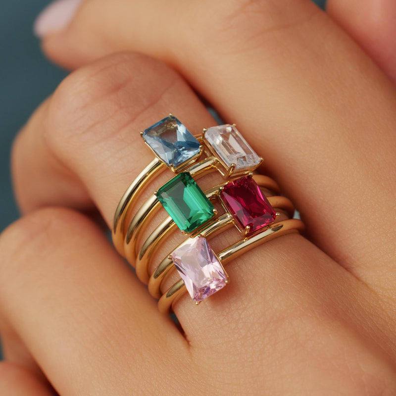 Beloro Jewels La Milano Colori Byanca 9 Karaat Ring BO330007-58-zoom-