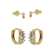 Karma 925 Sterling Silver Sophia Earparty EPV50GP