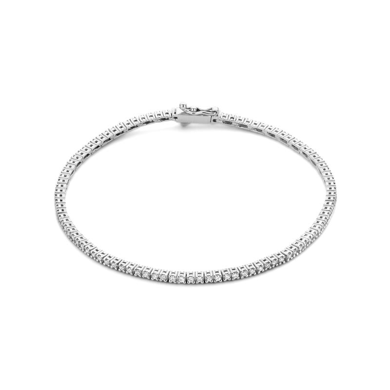 Isabel Bernard De la Paix Madeline 14 Karat | Weißgold Tennis Armband | Diamant 1.08 Karat | IBD320006-zoom-