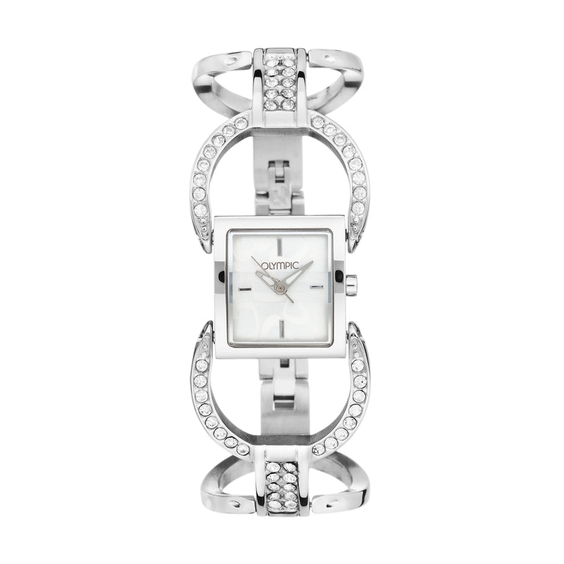 Olympic Wit Dames Horloge 2002-OL82DSS010-zoom-
