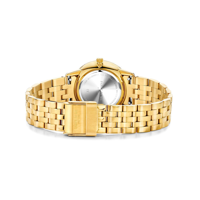 Parte Di Me Orologio rund Damenuhr goldfarben und grün PDM09046-zoom-