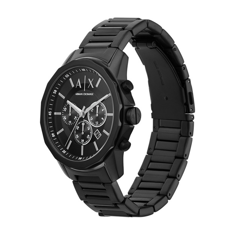 Armani Exchange Chronograph Schwarze Herrenuhr AX1722-zoom-