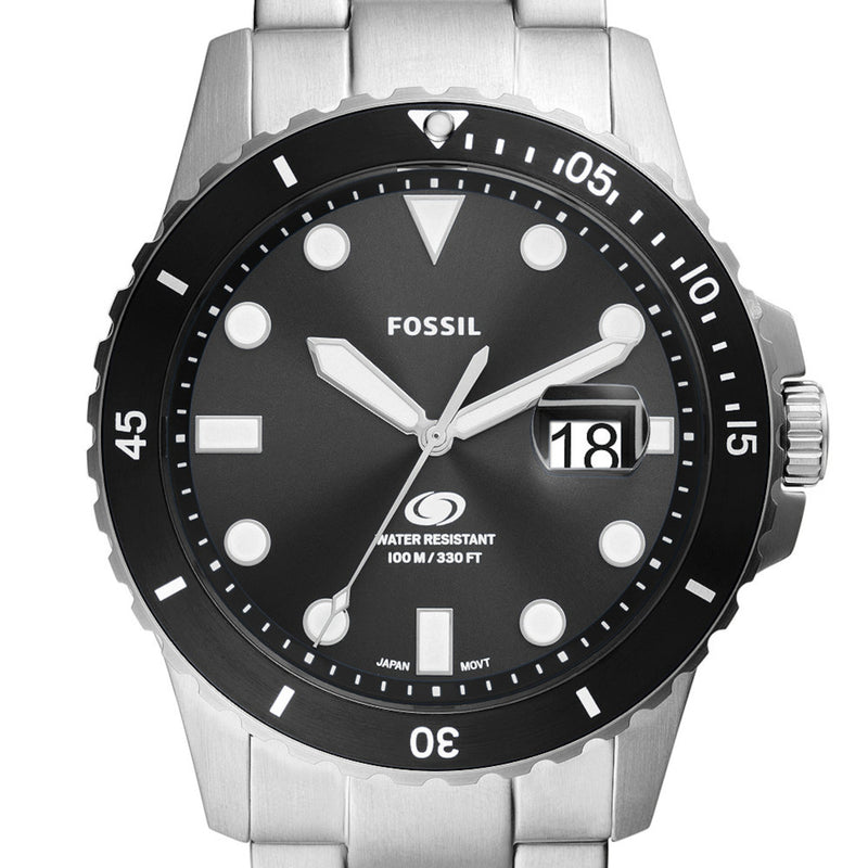 Fossil Blue herren Uhr Silber FS6032-zoom-