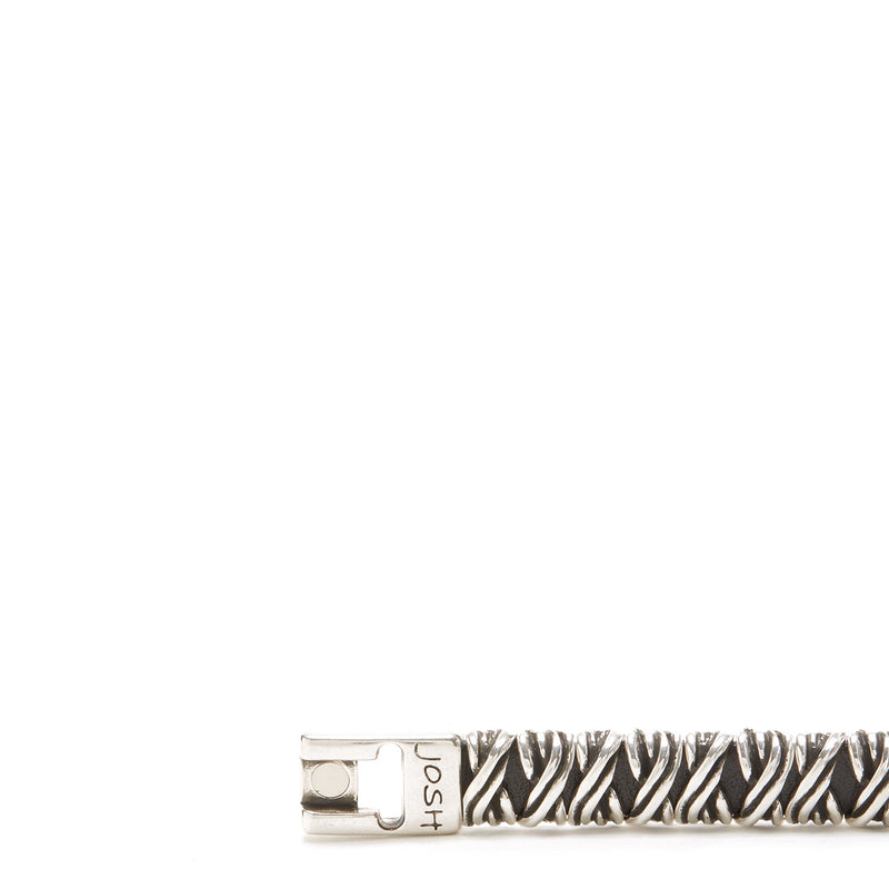 Josh herren Armband Silber 03441-BRA-L-zoom-