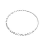 Swarovski Matrix Tennis Halskette in Silberoptik 5747732