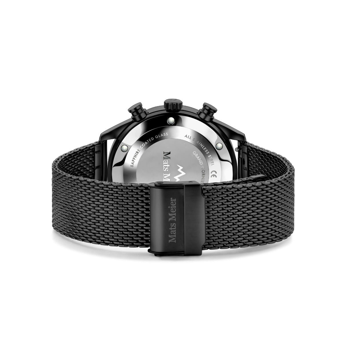 Mats Meier Grand Cornier Chronograph Men's Watch Gun Metal MM00136