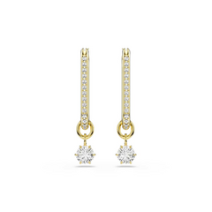 Swarovski Constella Gold Coloured Earrings 5728587