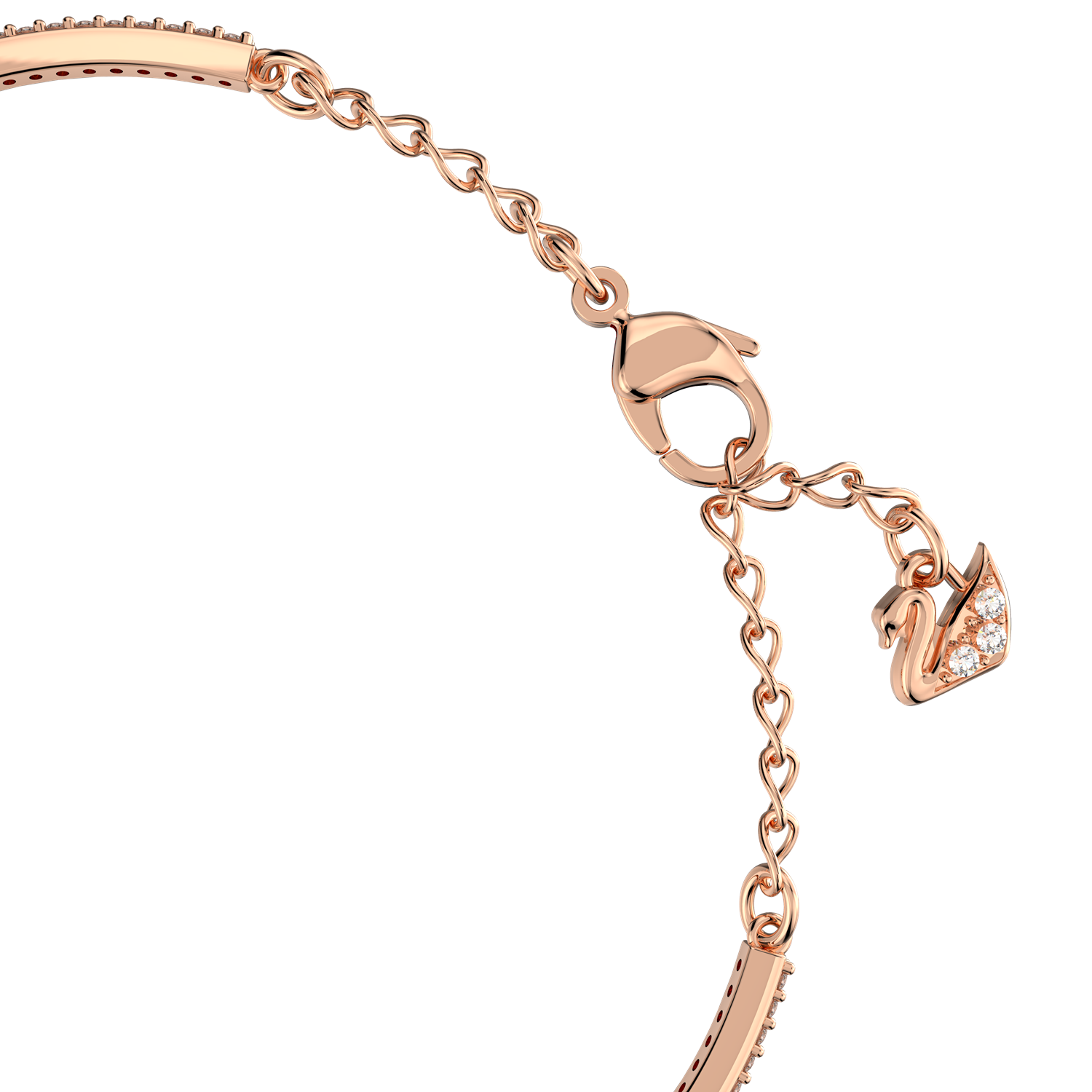 Swarovski Una Angelic Clover Rose Gold-Coloured Bracelet 5642925