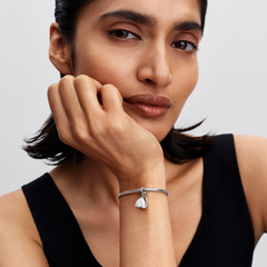 Pandora Moments 925 Sterling Silver Snowdrop Flower Dangle Charm 794239C01