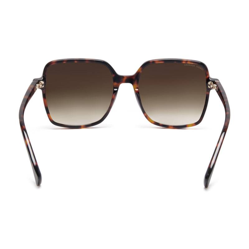 Isabel Bernard La Villette Rene Braun Tortoise Quadratisch Sonnenbrille IB400000-14-14-zoom-