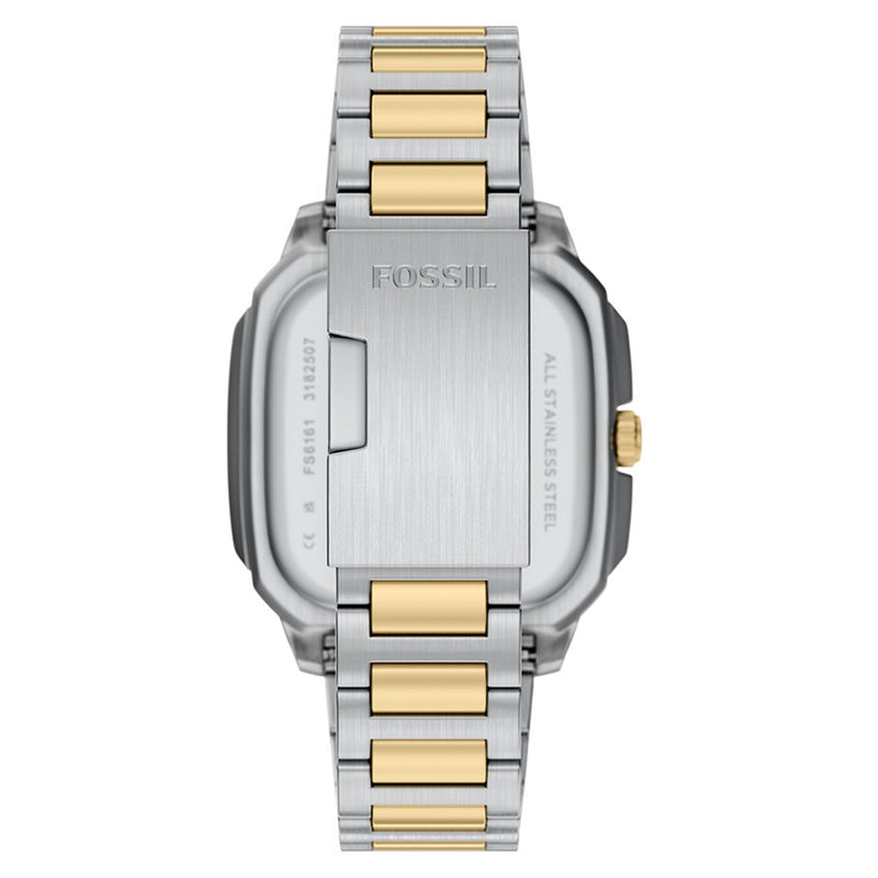 Fossil Crosby Rectangular Blue Dial Watch FS6161-zoom-