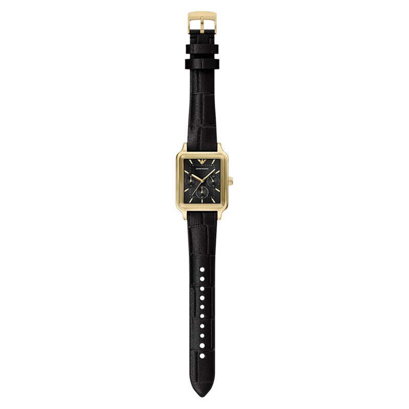 Emporio Armani Rectangular Black Dial Watch AR11753-zoom-