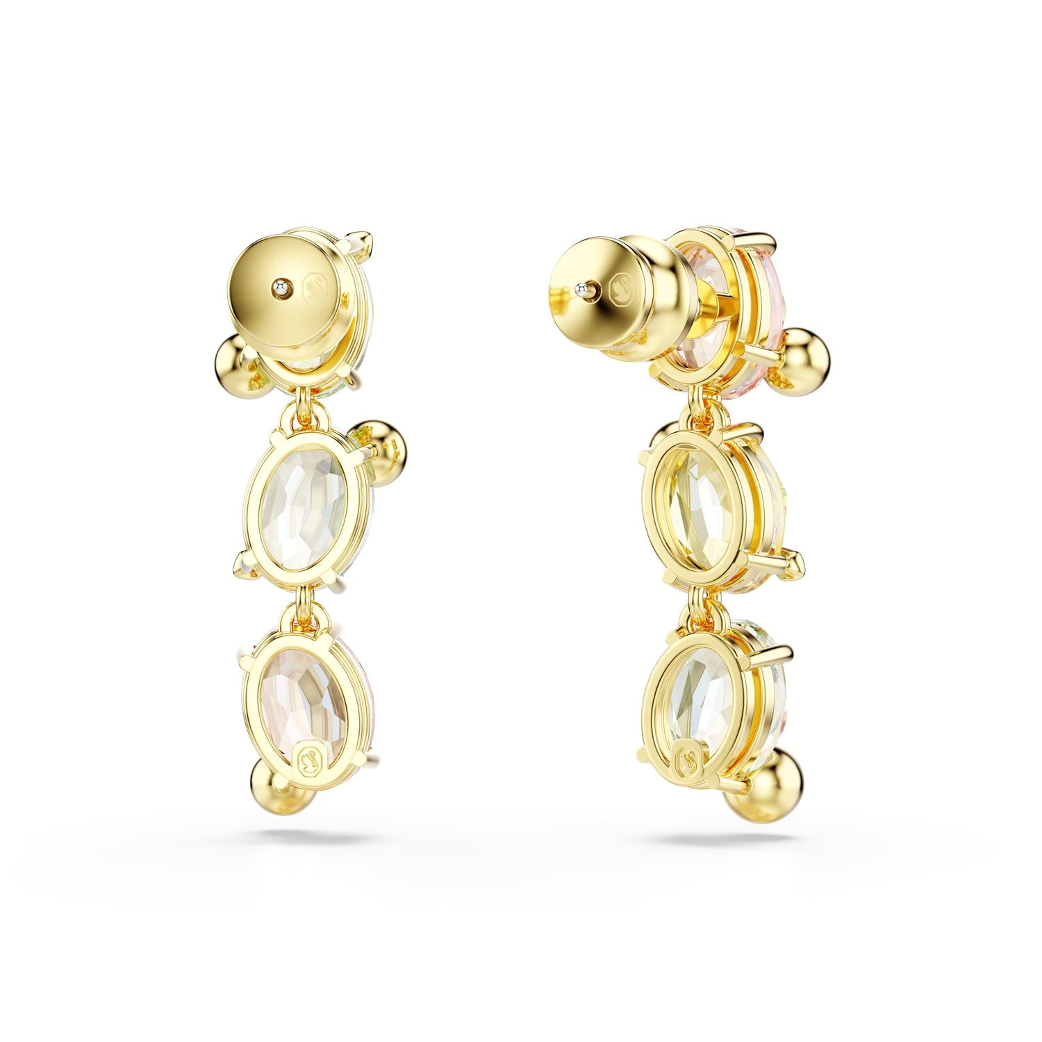 Swarovski Gema Gold Coloured Ear studs 5714815