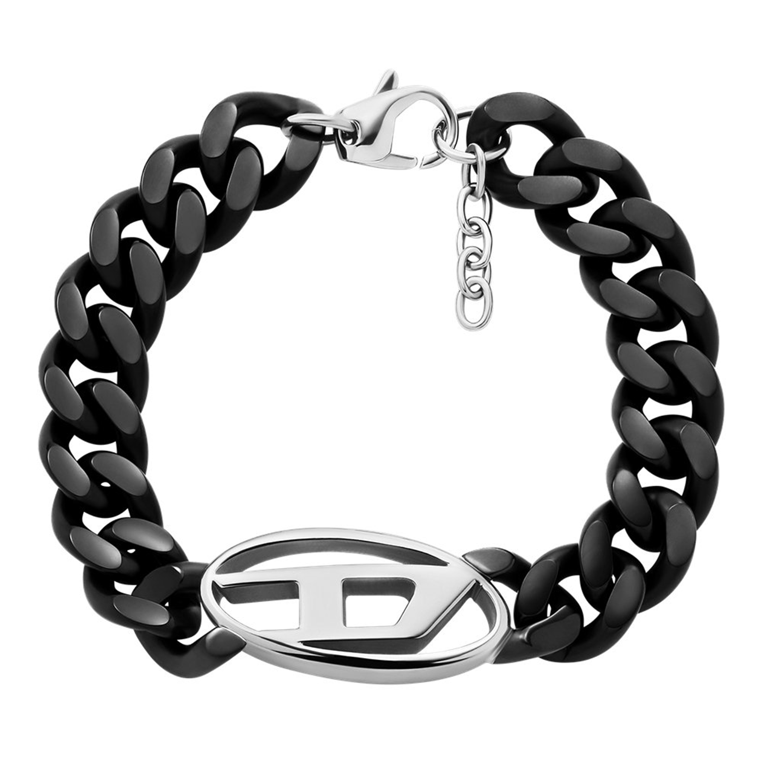 Diesel Oval D Black Bracelet DX1611931