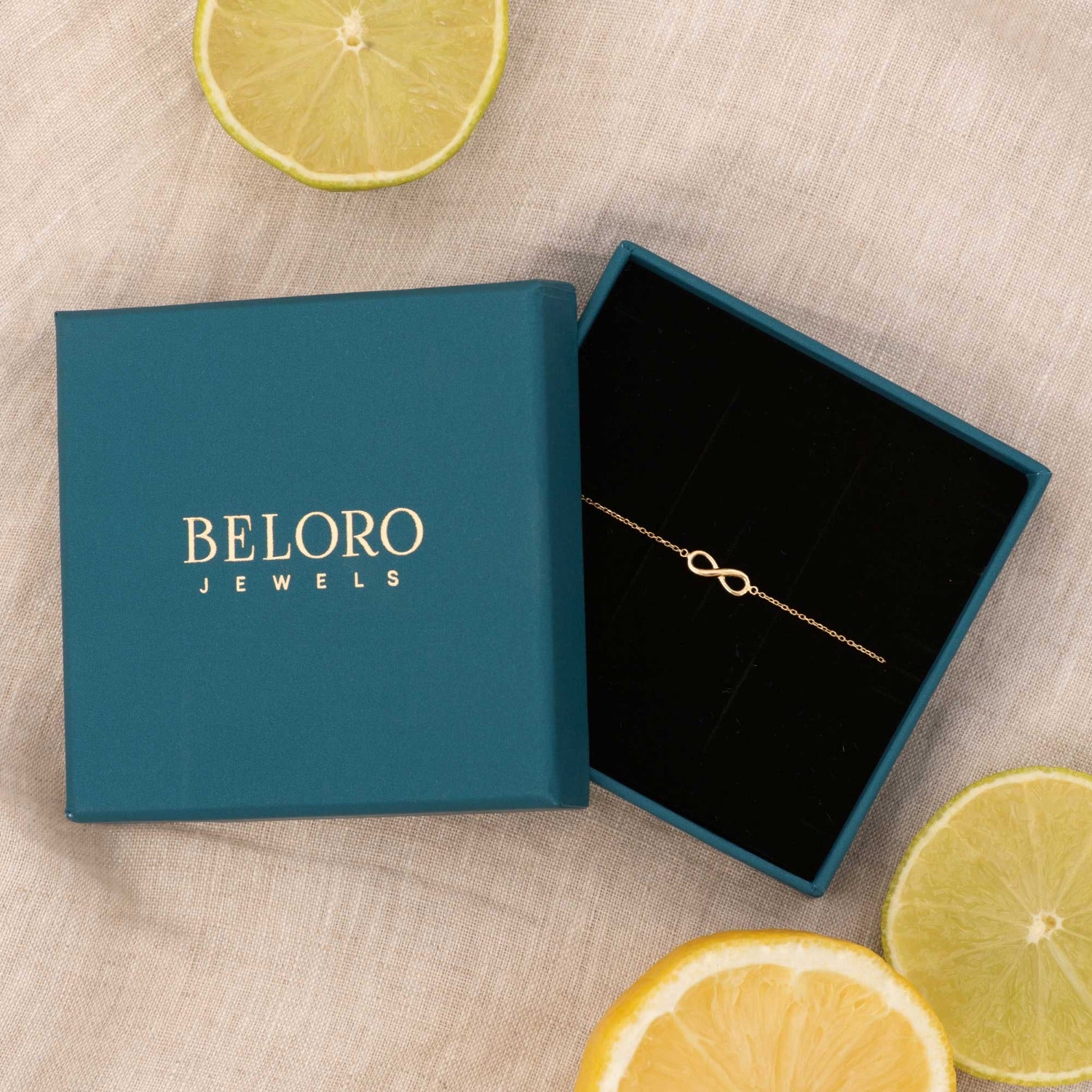 Beloro Jewels Della Spiga Susana 9 karat gold hoop earring (10 mm) BO360099