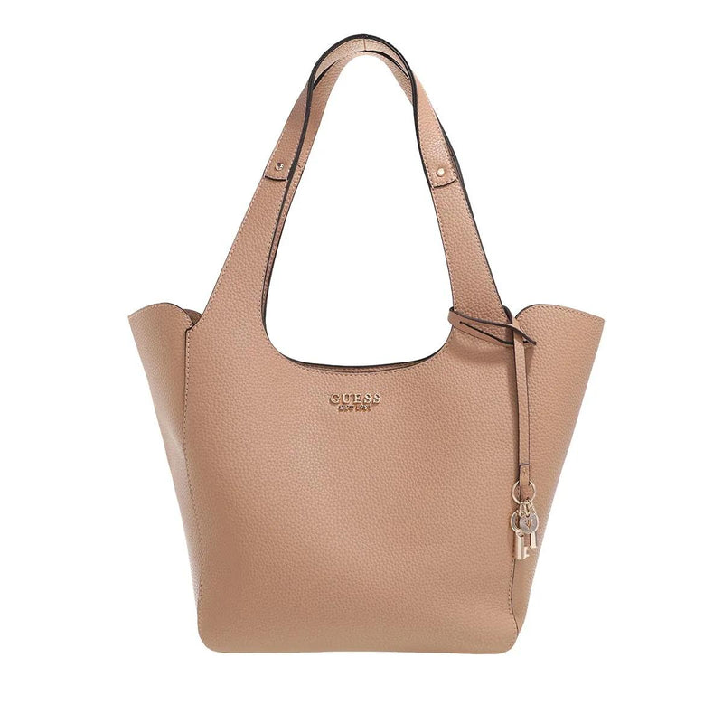 Guess Helina Beige Artificial leather Tote bag 2001-A0543642-zoom-