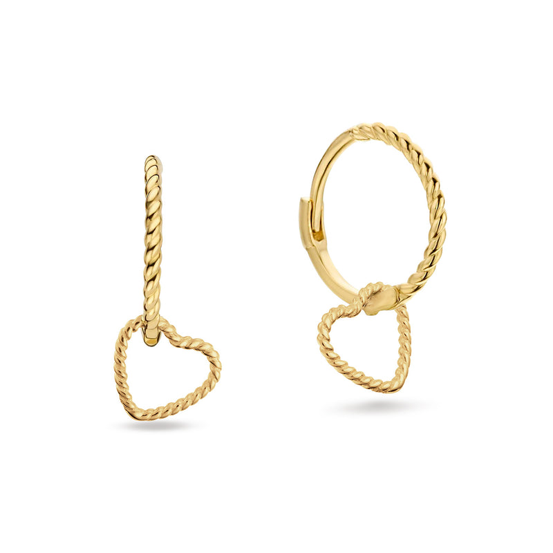 Jackie Gold Amour Ohrringe Aus 14 Karat Gold 585 JKE25.515-zoom-